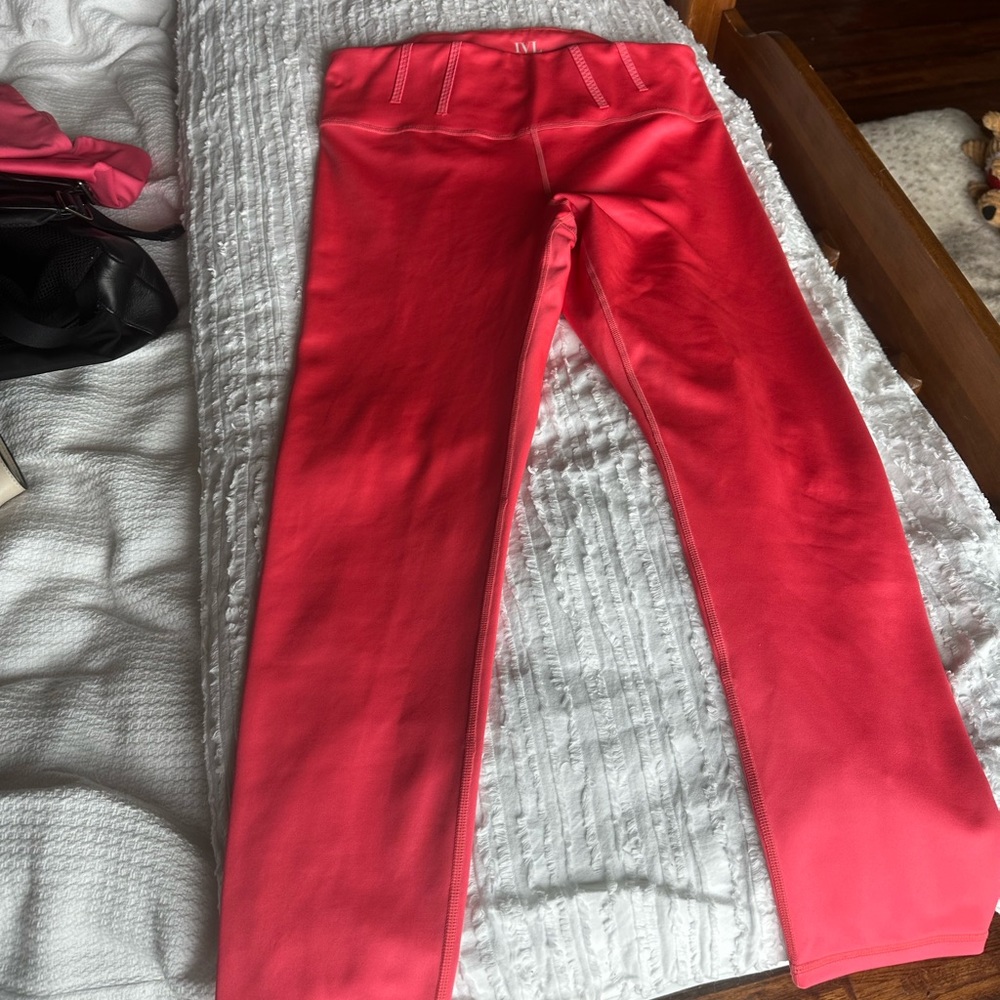IVL Collective Leggings coral corset waist